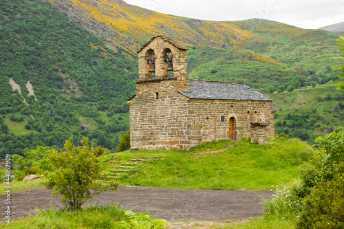 romanesque church of Sant Quirc de Durro in Vall de Boi
