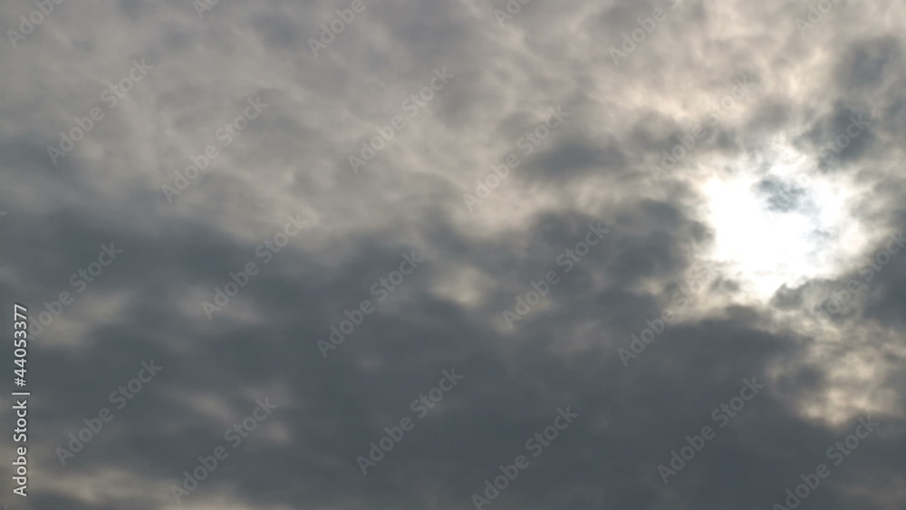 Clouds and Sun Time laps