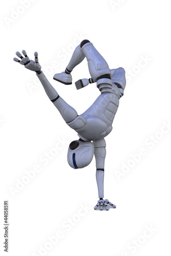 Robot is an acrobat