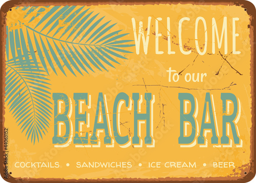 Vintage Tin Sign