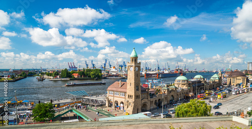 Hamburg Hafen Panorama