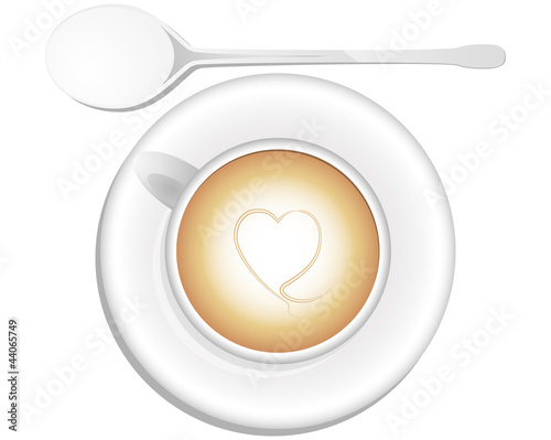 cappuccino heart