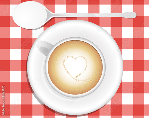 cappuccino heart