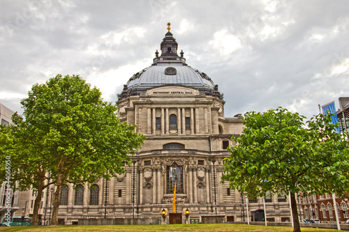 Methodist Central Hall in London, UK photo