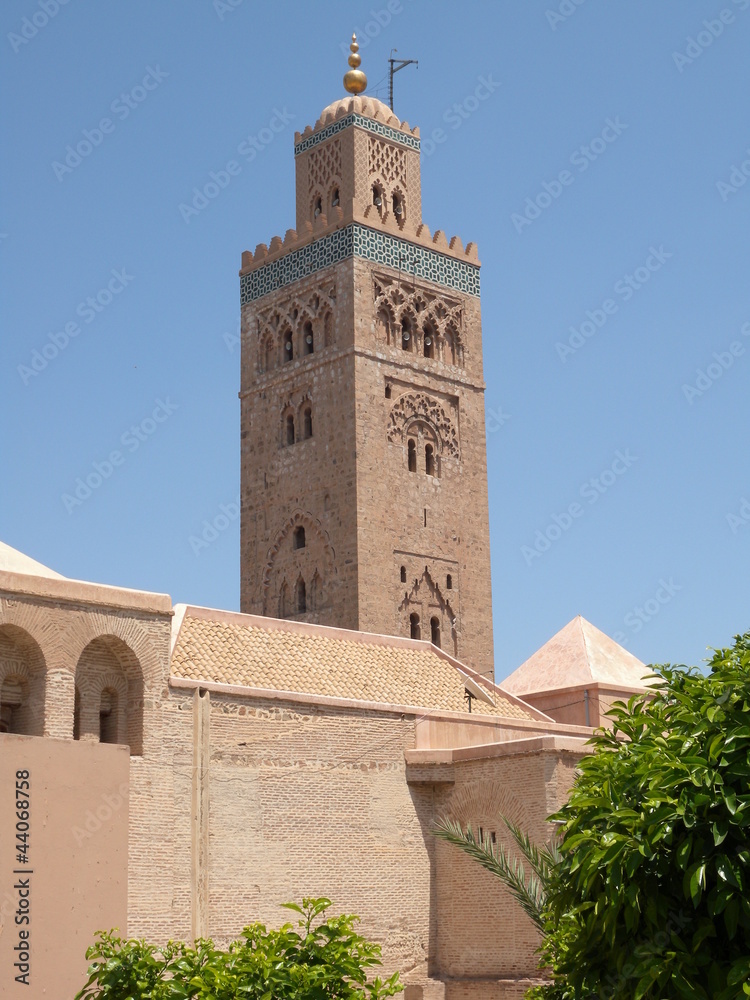 Koutoubia Moschee in Marrakech