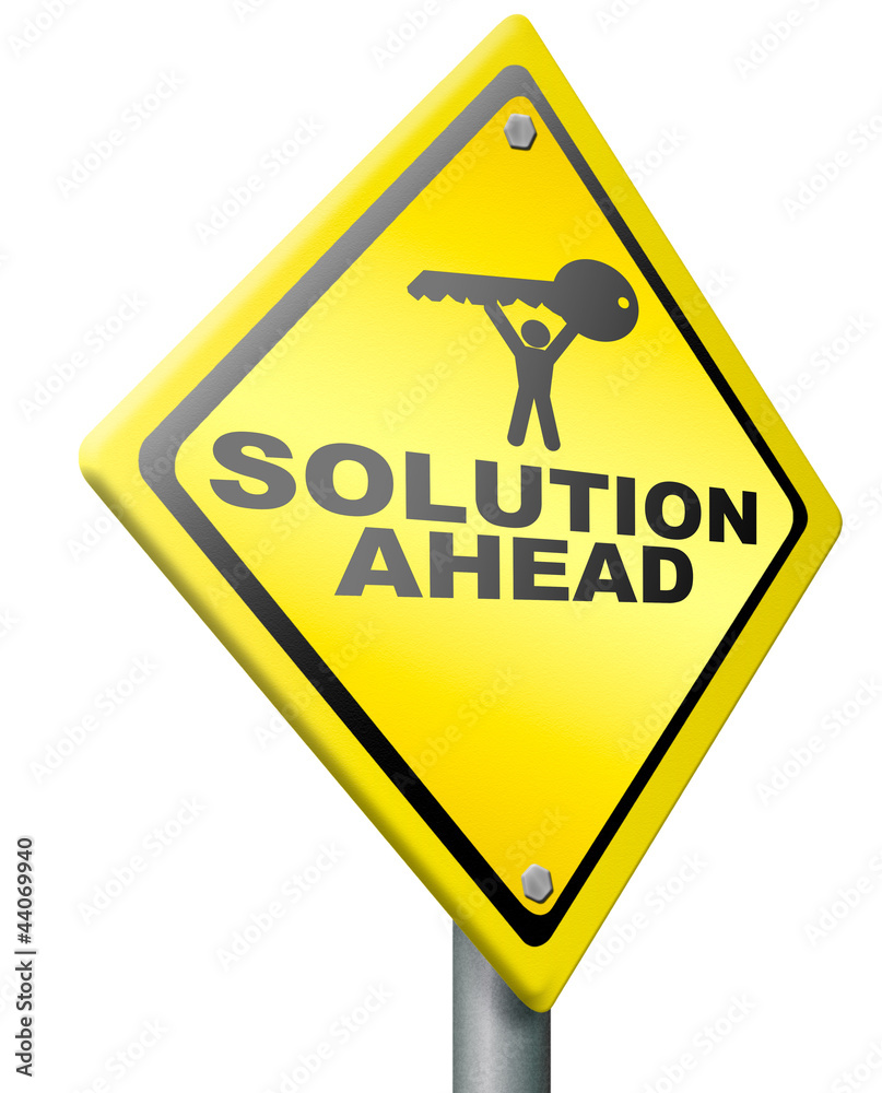 solution ahead solve problem