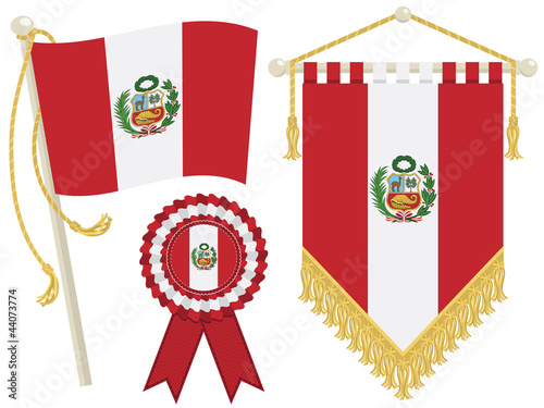 peru flags