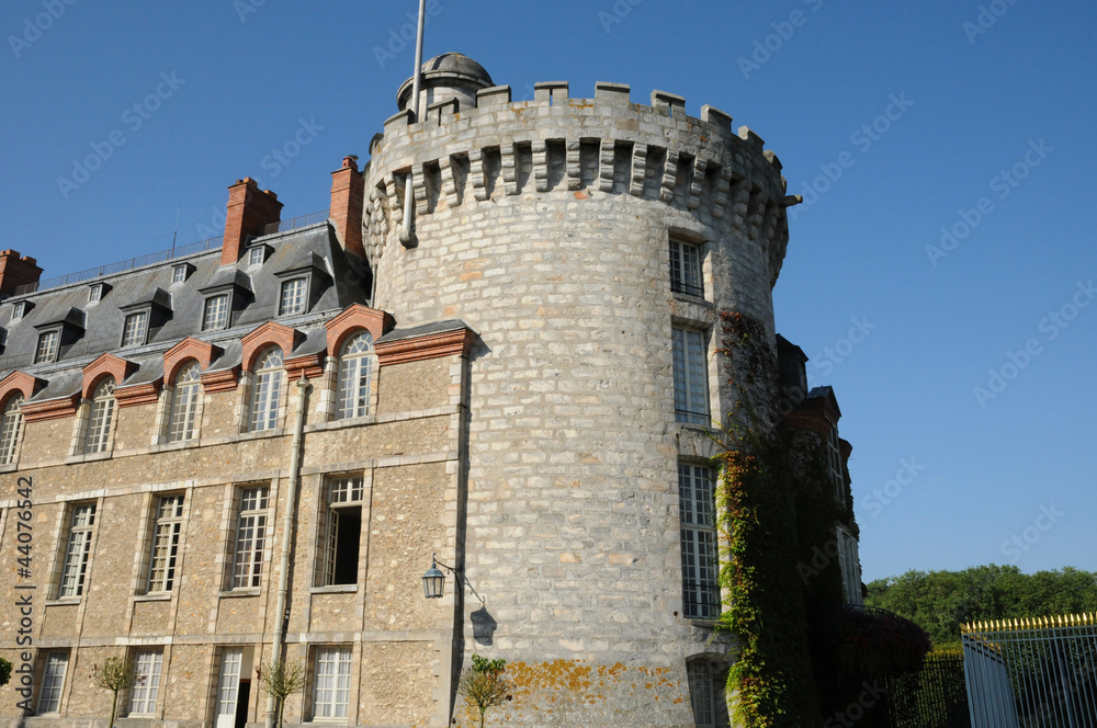 France, the castle of Rambouillet in Les Yvelines
