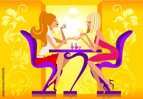 beauty salon manicure