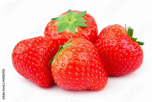 Wallpaper Mural ripe strawberries Torontodigital.ca