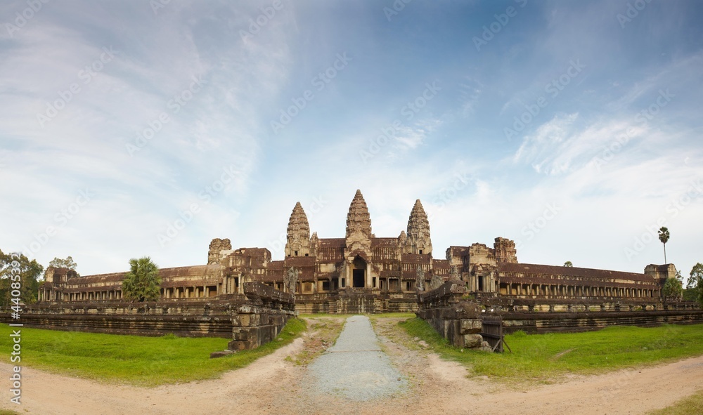 Panoramic picture Angkor Wat