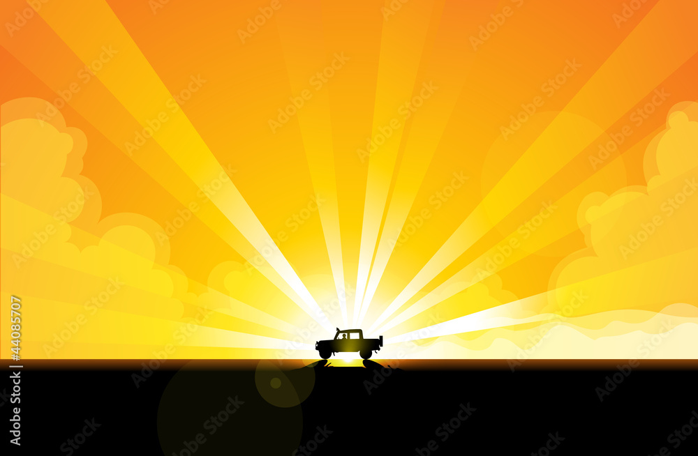 Fototapeta premium Offroad Adventure