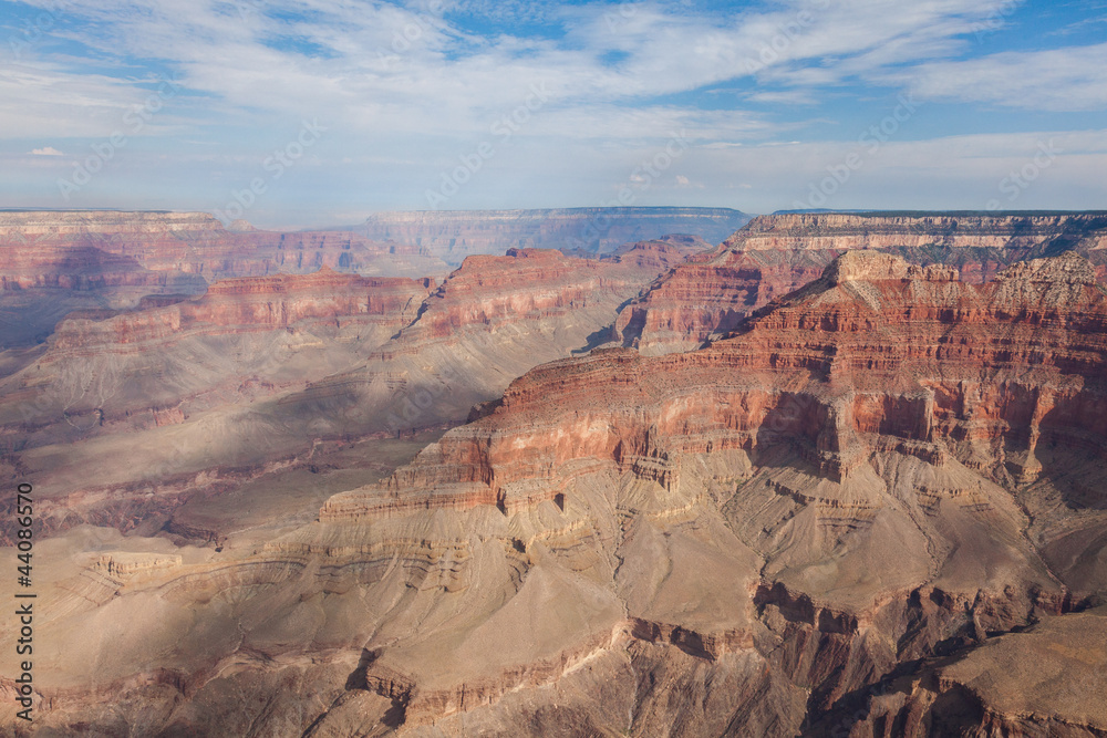 Aerial view of Grand Canyon National Park in Arizona. Aerial view of Grand Canyon National Park in Arizona.