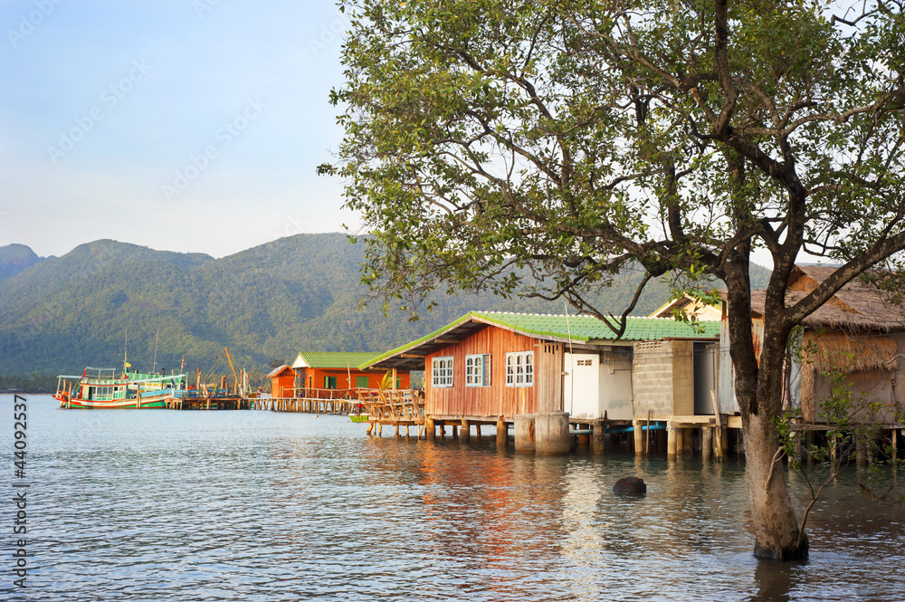 Thailand fishermans village