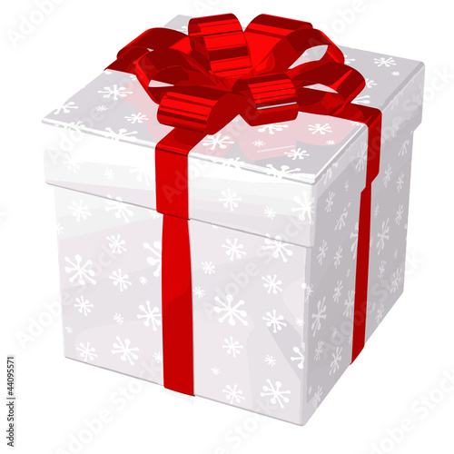 Geschenk Vektor weis rot