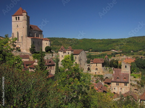 Village de Saint-Cirq-Lapopie ; Lot Quercy ; Midi-Pyrénnées