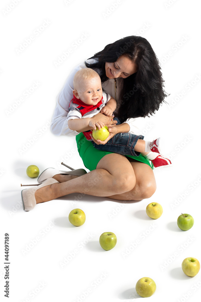 Fototapeta premium Mother and child