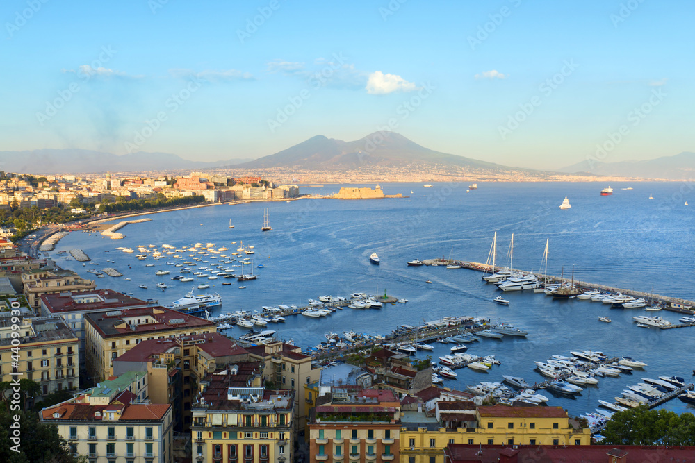 Veduta del Golfo di Napoli Stock Photo | Adobe Stock