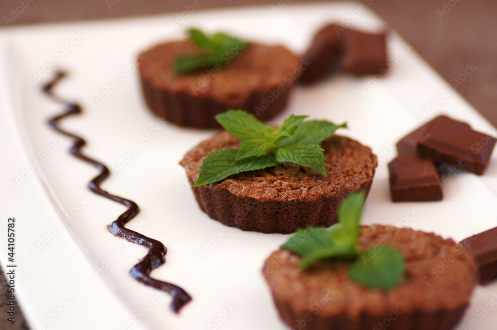 moelleux au chocolat et menthe 1 moelleux au chocolat et menthe 1
