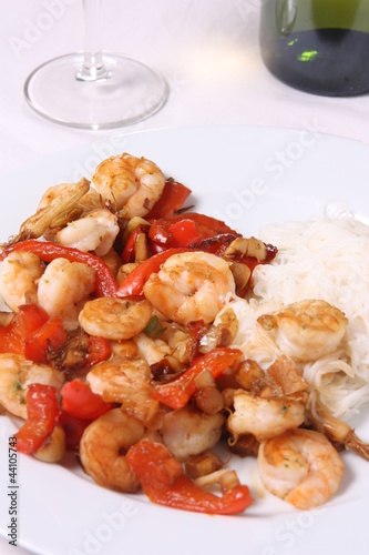 Shrimps & Ricenoodles photo