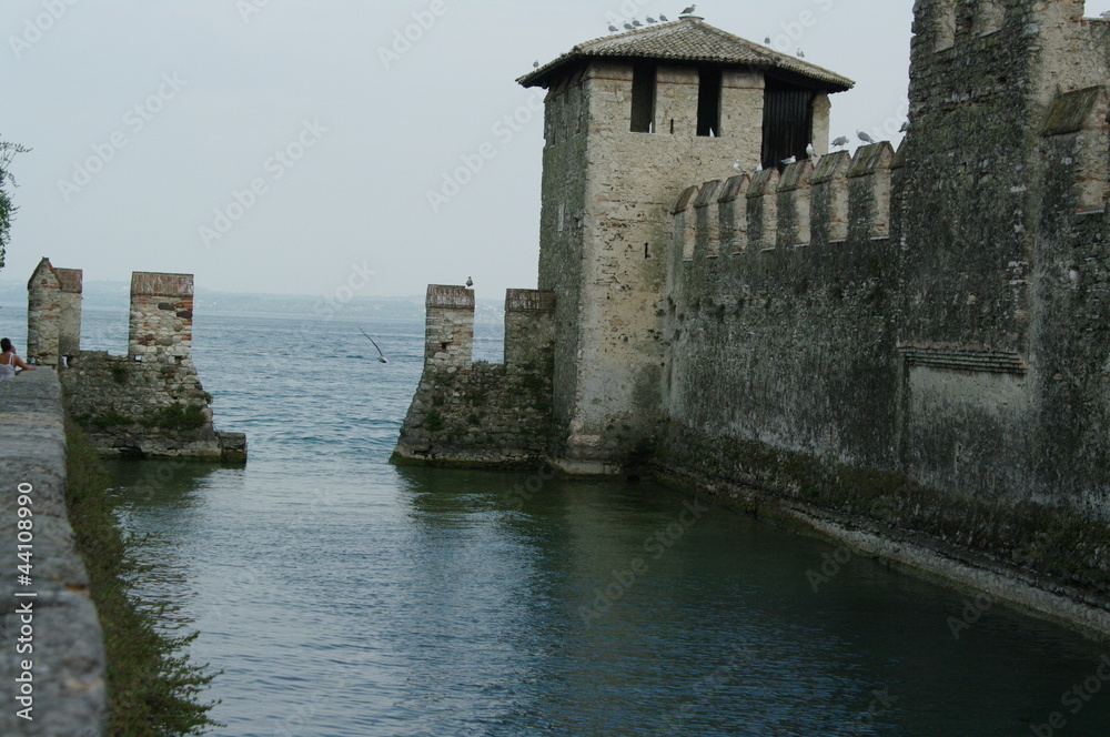 Burg in Sirmione am Gardasee 14