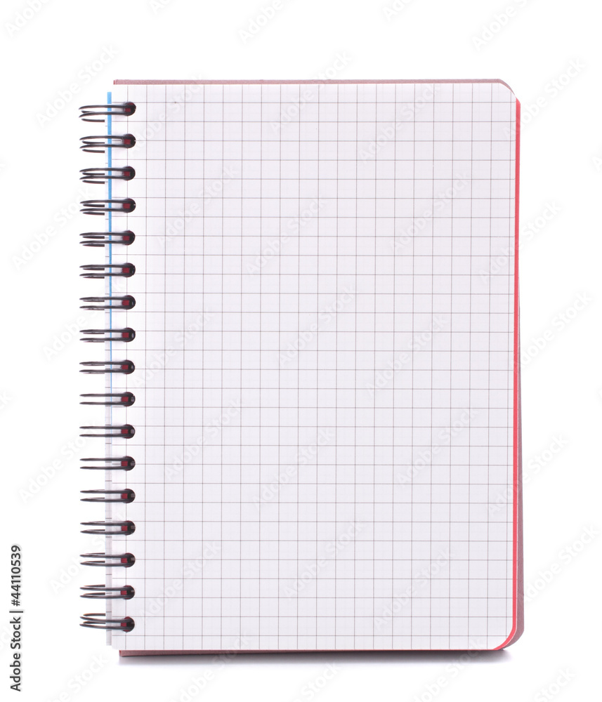 Open blank checked notebook Open blank checked notebook