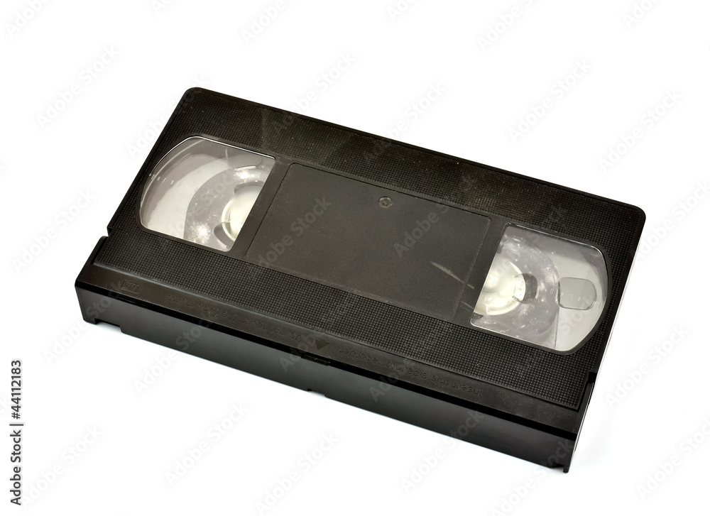 Old  vhs video cassette