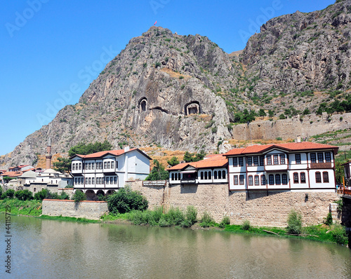 city of amasya, turkey, ottoman