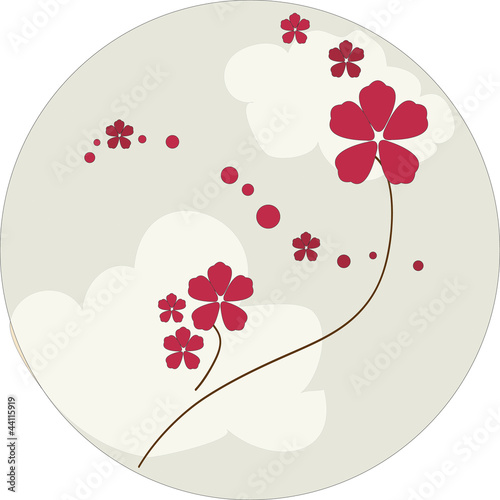 Fototapeta Naklejka Na Ścianę i Meble -  Flower abstract