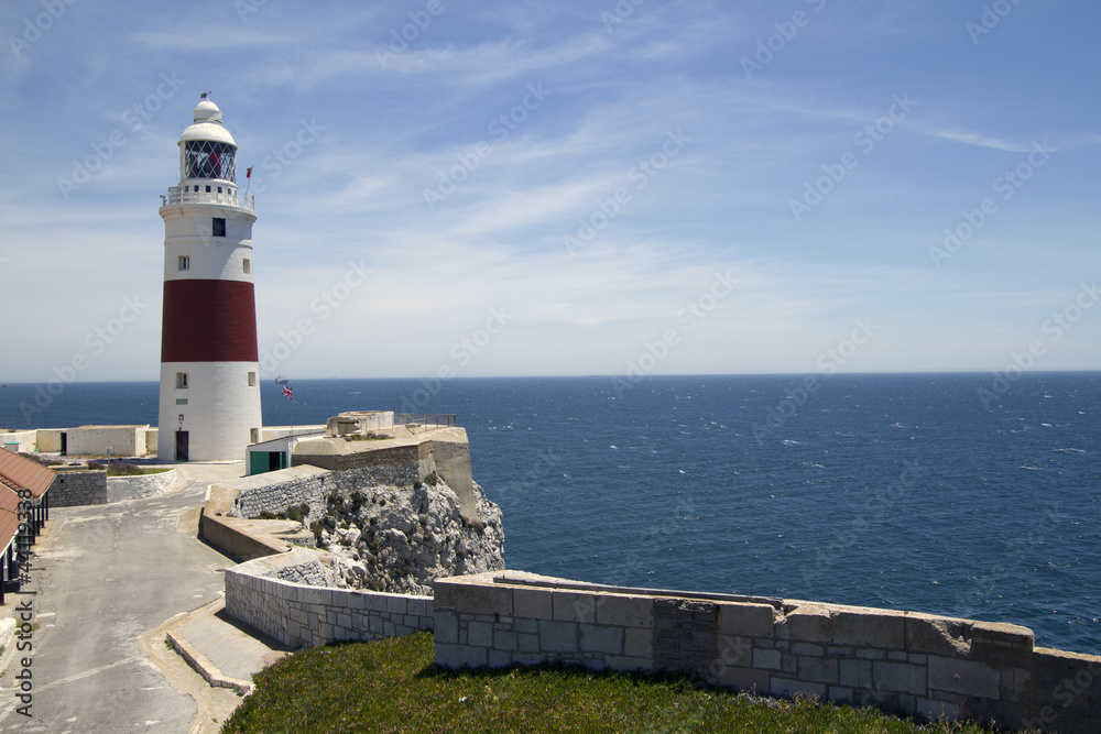 Lighthouse, Coastline Gibraltar