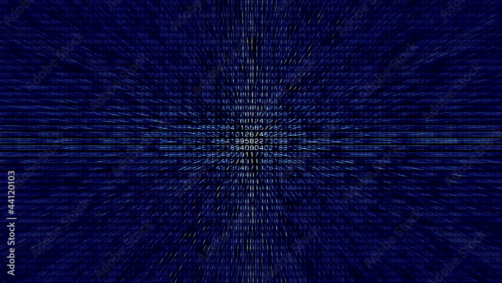 3D binary calculations simulation
