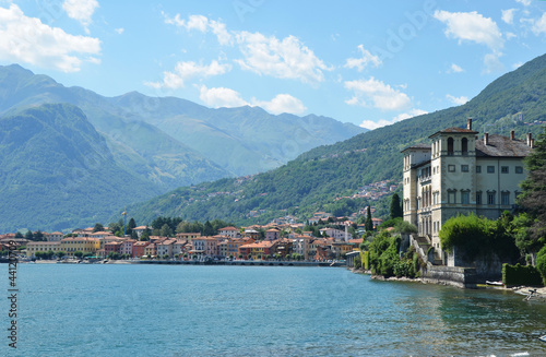 Gravedona town and Como lake, Italy © HappyAlex