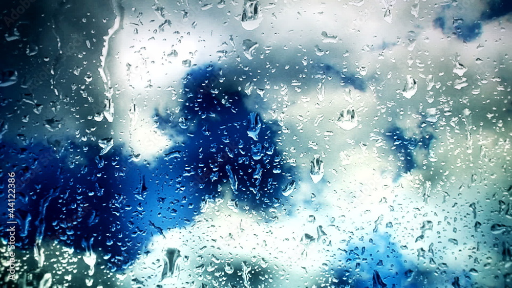 raindrops in the window 4