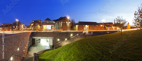 Fotografie Panoramic Carlisle at Night