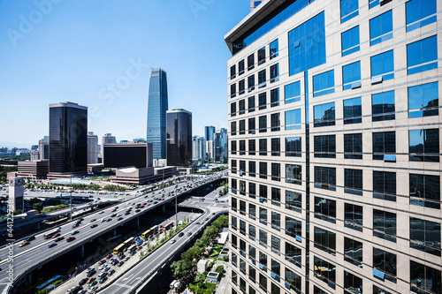 landscape of modern city ,beijing