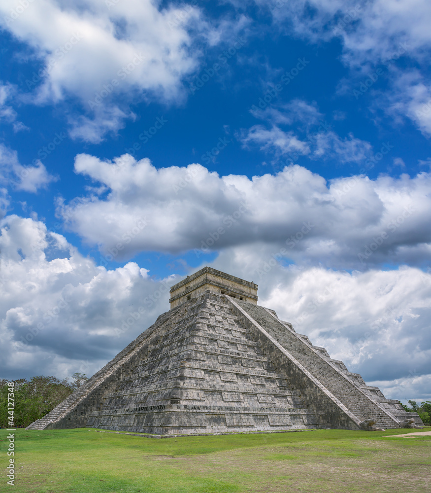Mayan pyramid at Chichen Itza