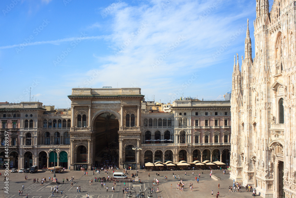 Obraz premium Vittorio Emanuele II gallery in Milan