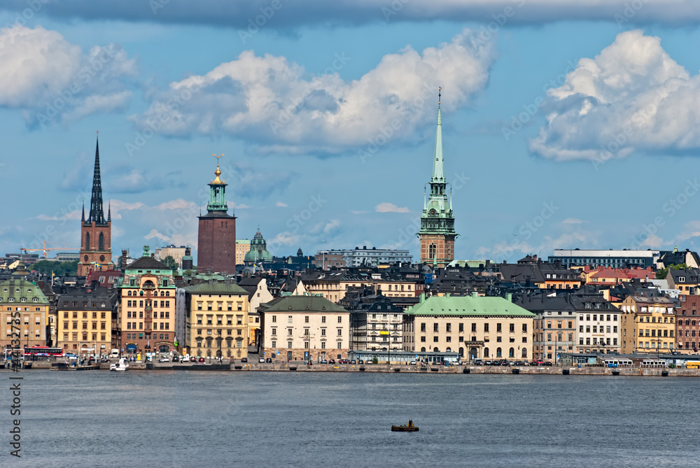 Fototapeta premium Stockholm of the old city. Sweden.