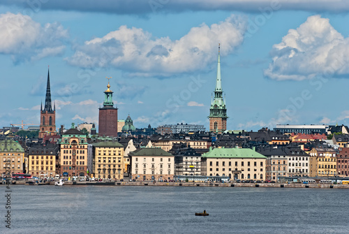 Stockholm of the old city. Sweden.
