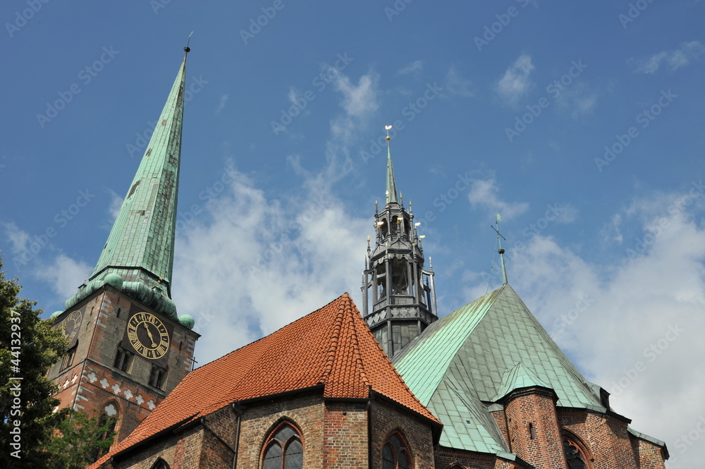 Fototapeta premium Lübeck, St Jakobi