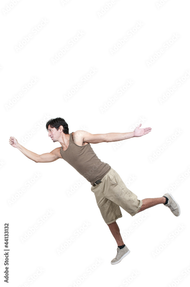 Man Falling Man Falling