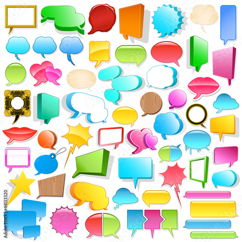 speech bubble collection