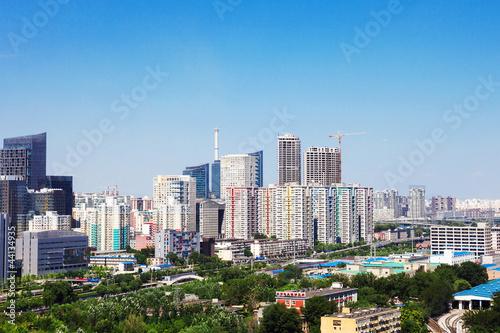 landscape of modern city ,beijing © zhu difeng