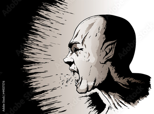 Yelling vampire