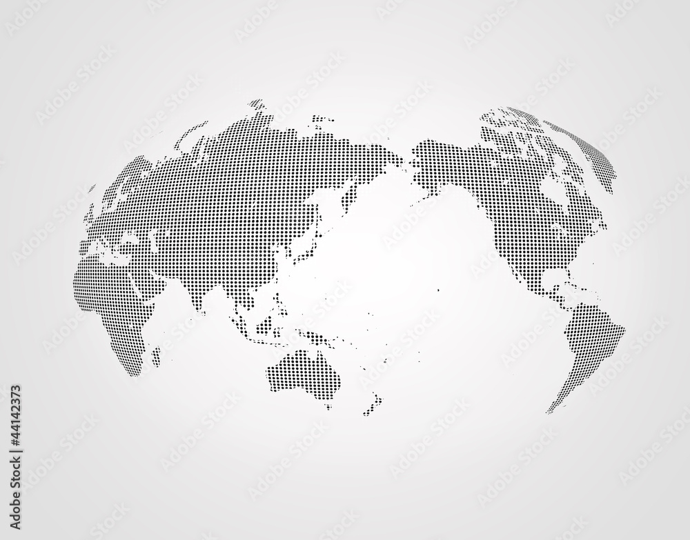 Obraz premium 世界地図