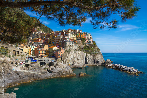 Village of Manarola, Cinque Terre, Italy