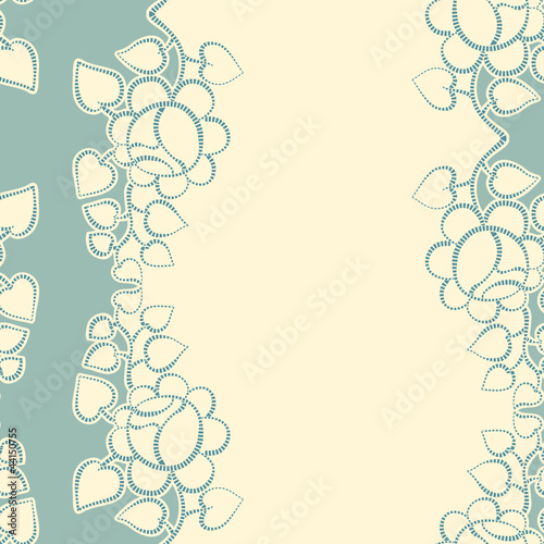 retro background with roses