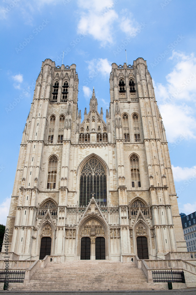 Cathedral of Brussels, Belgium.