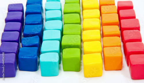 colorful cubes