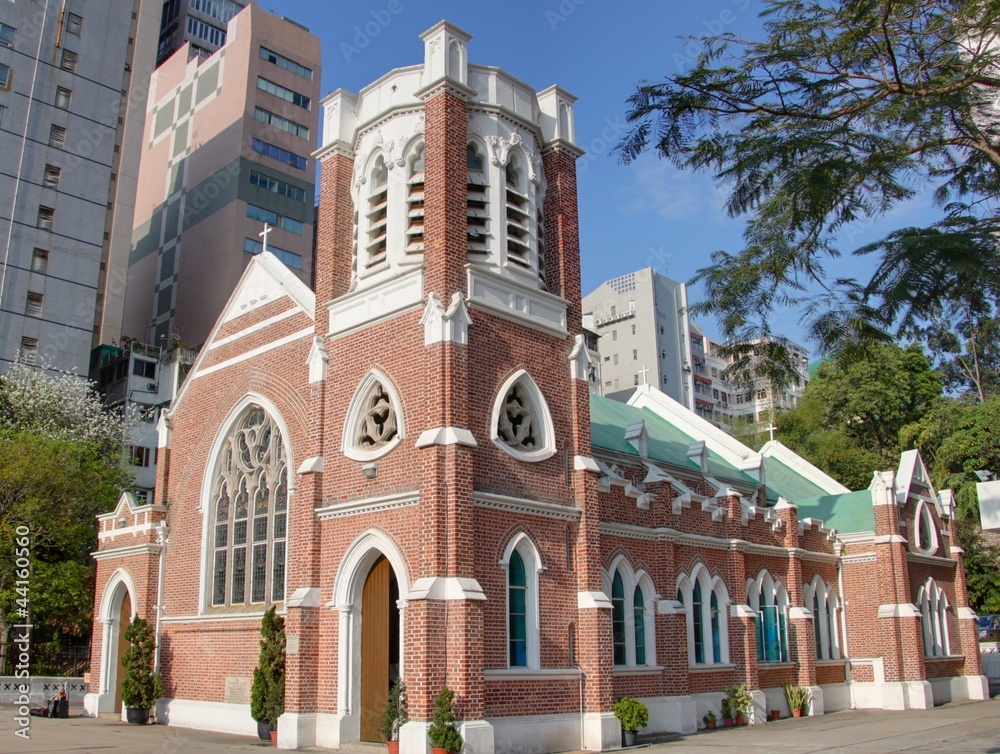 Obraz premium eglise à hong kong